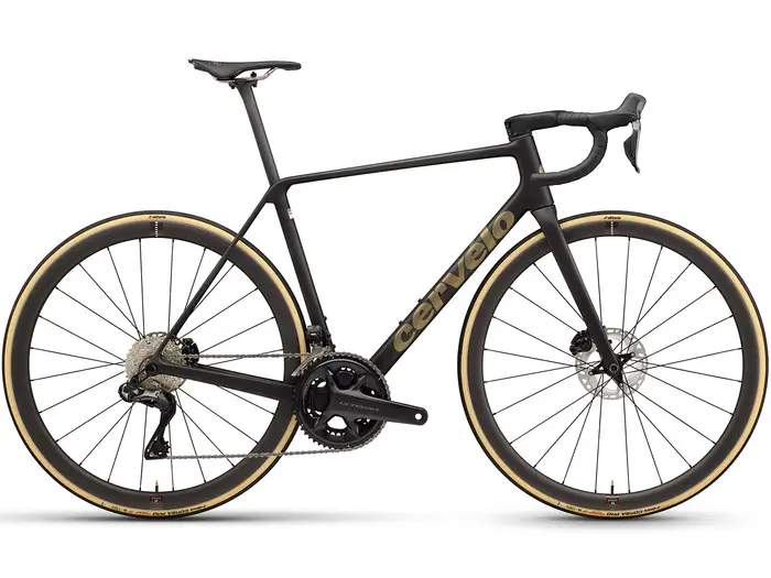 Cervelo R5 Road Bike (Shimano Ultegra Di2) - Five Black/Bronze